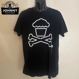 Johnny Cupcakes T Shirt Large Gently worn 100% cotton 20" armpit to armpit
